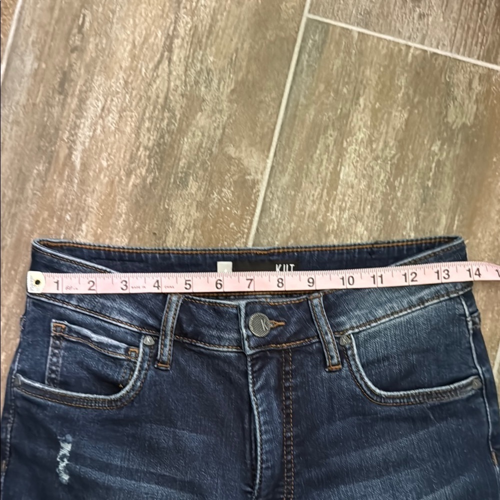 Kut from the Kloth Dark Blue Elizabeth Denim Jeans - Picture 4 of 11